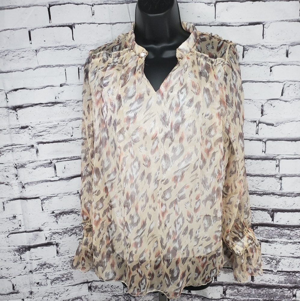Halife Print Blouse